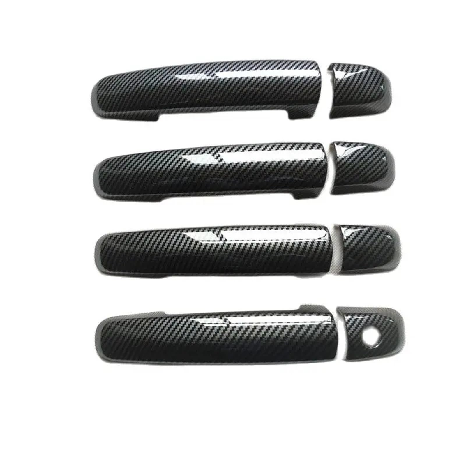 RDWSPLI Exterior Handle Shell Compatible with Suzuki for Swift 2005-2010 Door Handle Cover Accessories Trim Handles Covers ABS Imitation Carbon Fiber