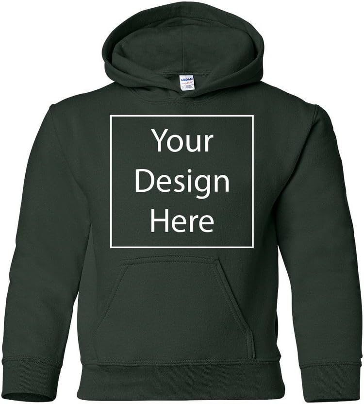 City Shirts Add Your Own Text and Design Custom Personalized Youth Sweatshirt Hoodie
