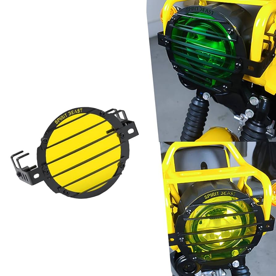クロスカブ　ヘッドライトステー　&　ヘッドライトカバー ホンダ [純正部品] クロスカブ ヘッドライトカバーセット(赤