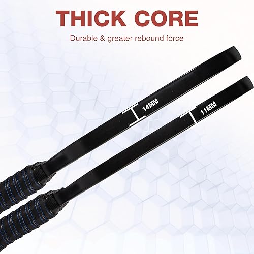 Miniatura 9 de Pickleball Paddles Set of 2, Pickle Ball Rackets 2 Pack,Carbon Fiber, Lightweight with Carrying Bag for Men Women Beginners Professionals
