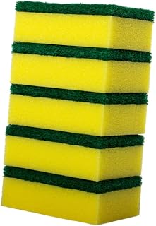 LALAFINA Cleaning Brush 12pcs Dish Sponge Cleaning sponges for Household use ES for Household use Scrub Cleaning Brush Dish Cloths