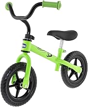 Chicco Green Rocket Balance Bike Balance Bike with Adjustable Handlebar and Saddle Max 25 kg Green Toy for Children 2-5 Years One Size