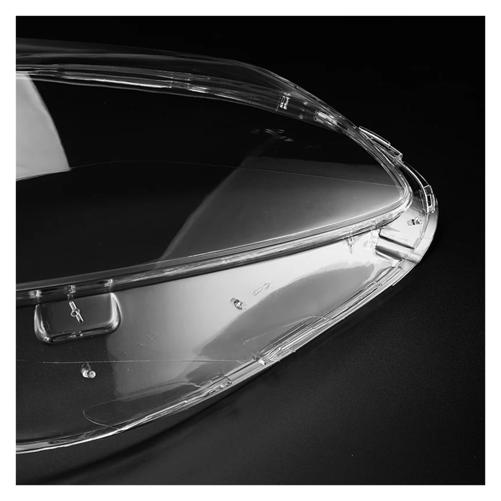 Copriobiettivo per fari anteriori auto, paralume trasparente, copriobiettivo in plastica compatibile con Mercedes Benz Classe B W246 2012 2013 2014 2015 Con Sigillante