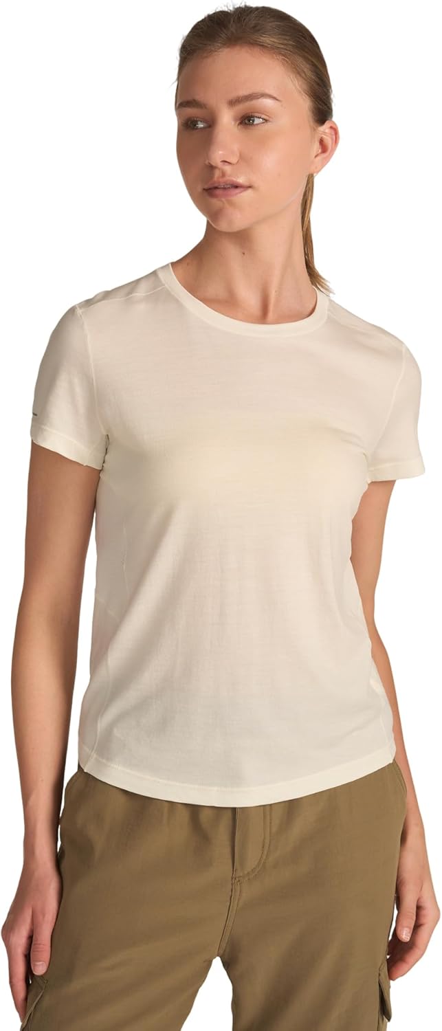 Fitouch Hinterland Women Merino Wool Base Layer Tops | Machine Washable Tee | Lightweight Shirt
