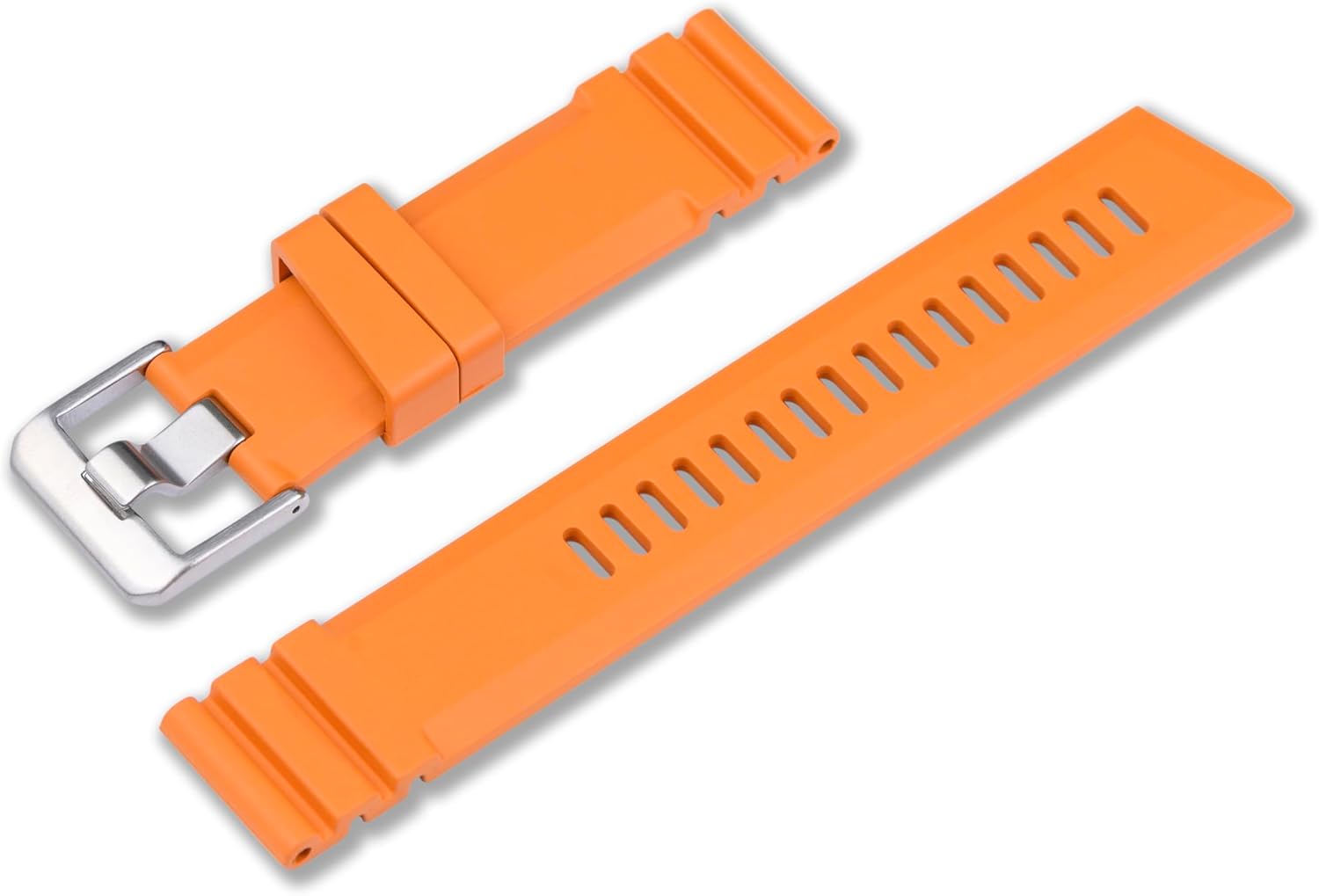 Crafter Blue CB51 Watch Strap Professional Diver Straight End FKM Rubber Strap Replacement Band for All 22mm Width Lug Watches - Image 3