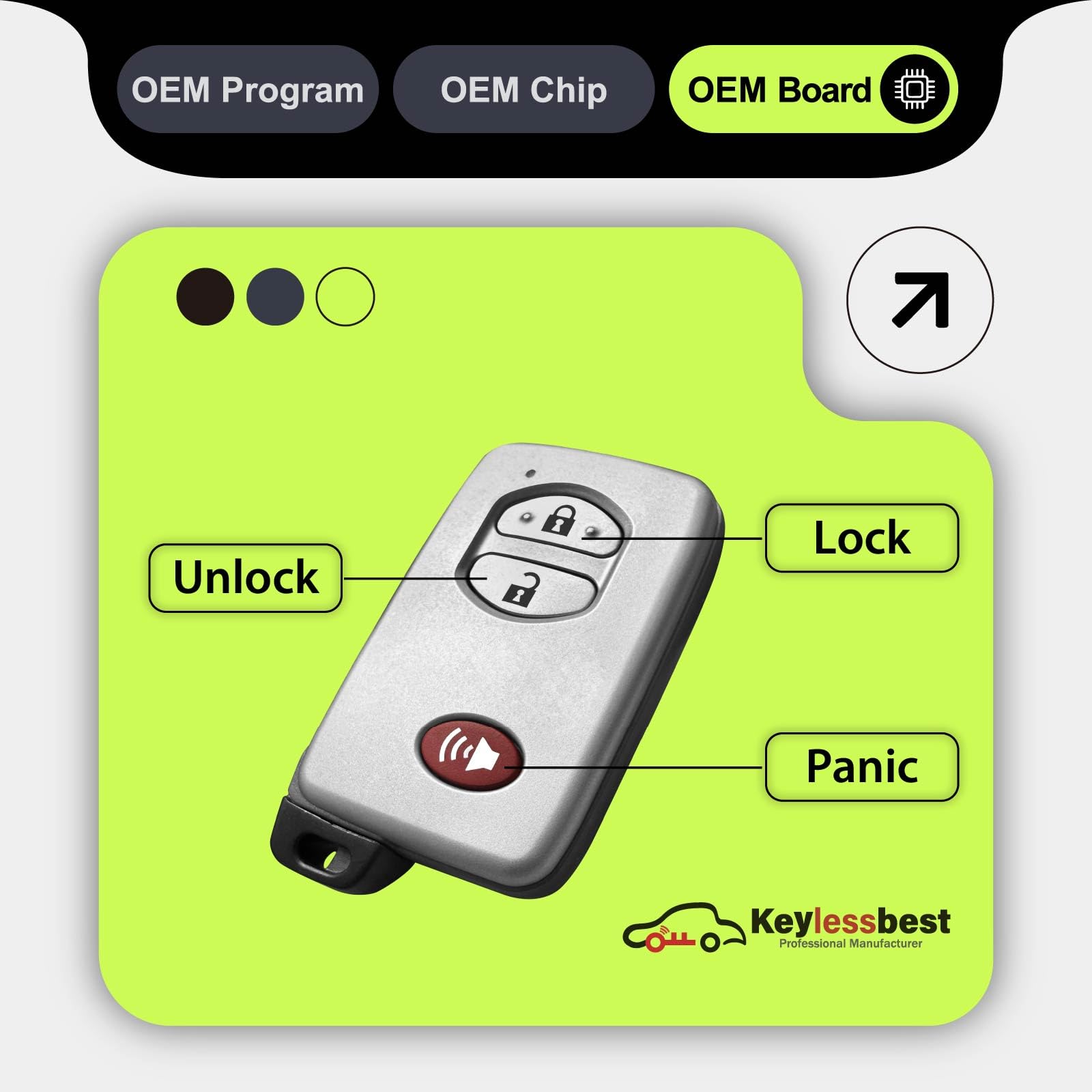 Amazon.com: Keylessbest Replacement for 2014 2015 2016 2017 2018