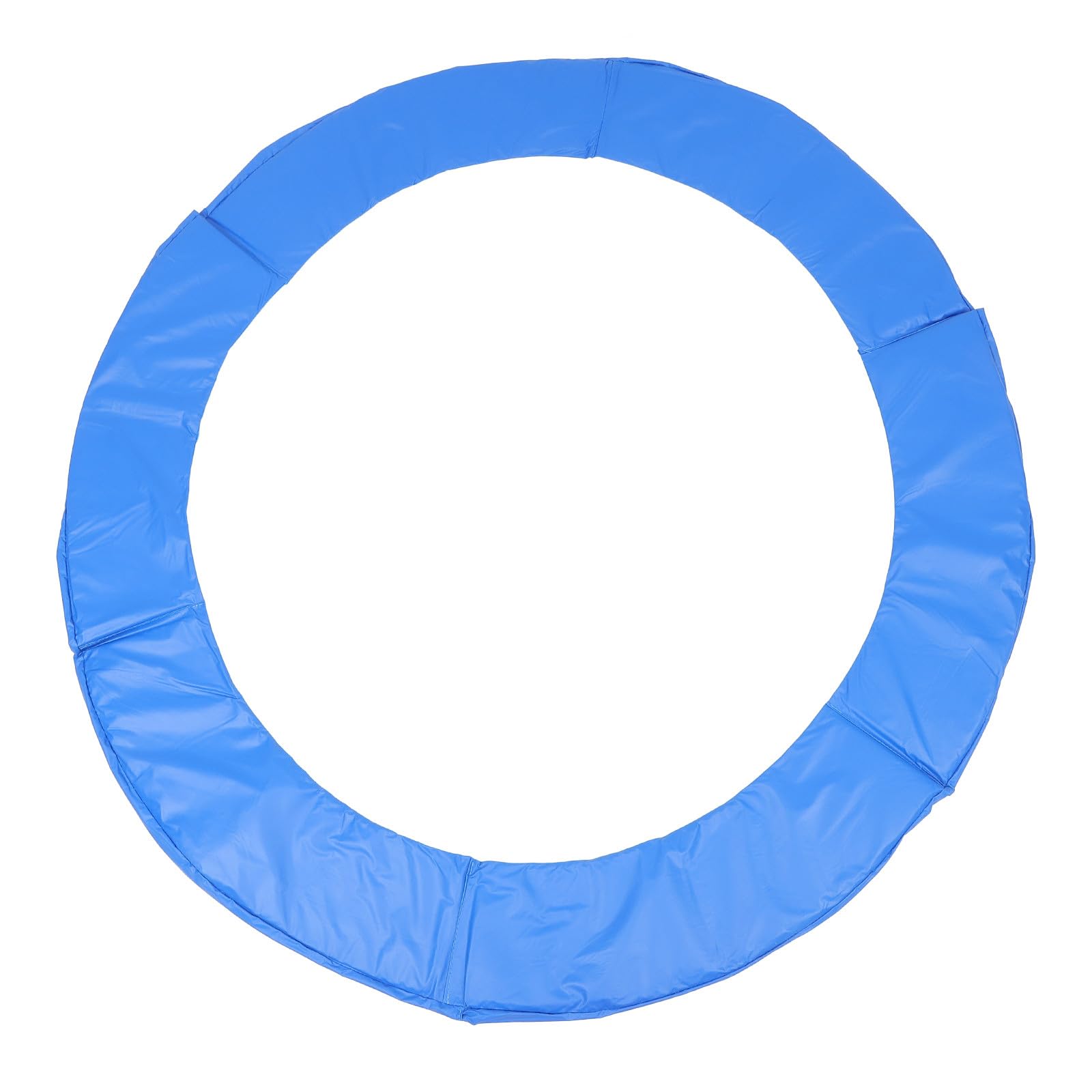 Lurrose Copertura Protettiva Imbottitura Antitrauma per Trampolino in Pvc Blu e Rinforzo Sicurezza e Protezione Molle per Ragazzo Ragazza, per Uso Esterno