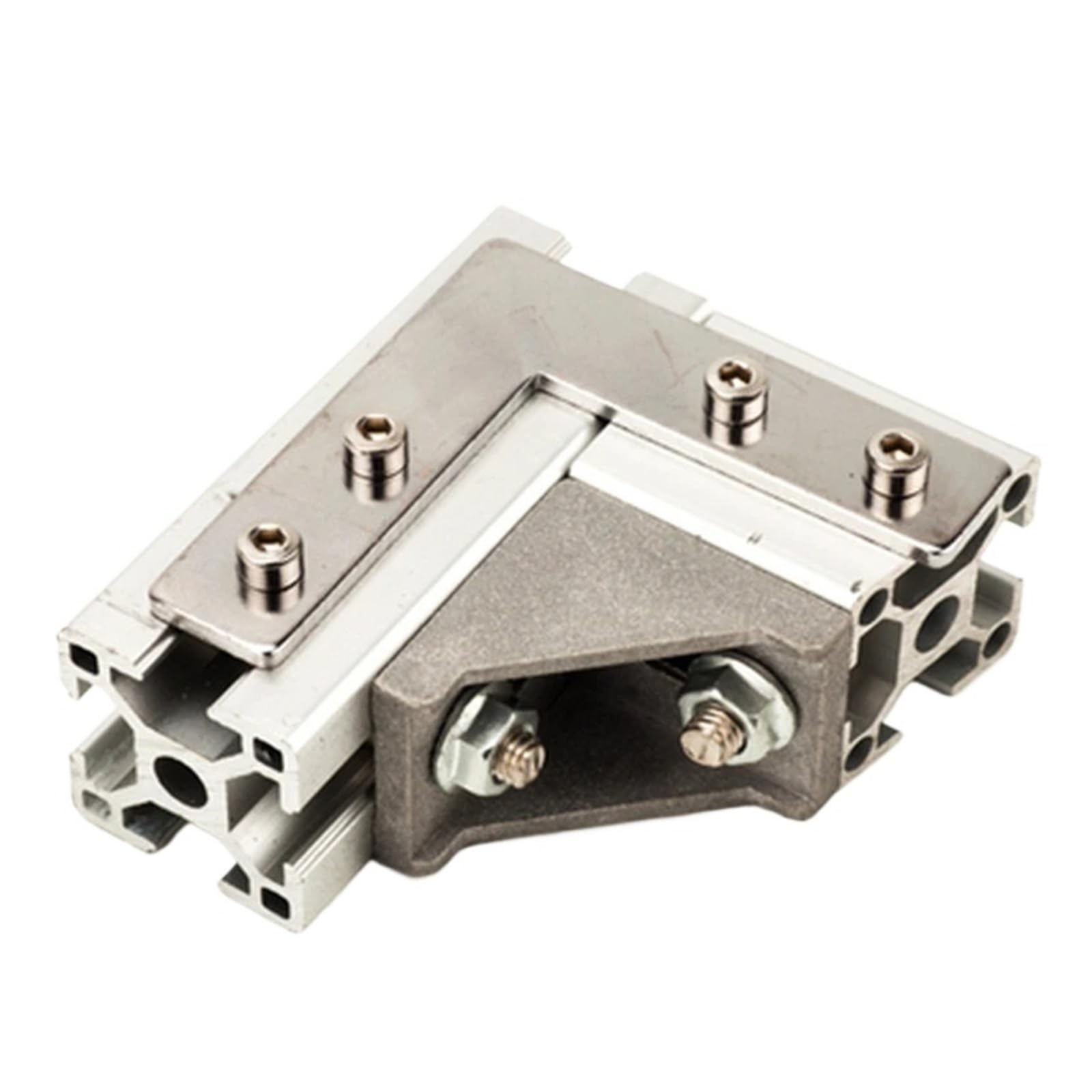 T-förmige Winkel Klammern 5PCS T/L Stecker Verbindung Aluminium Profil Langlebige Platte Form Ecke Joint Halterung for 2020/3030/4040(5pcs 4040L)