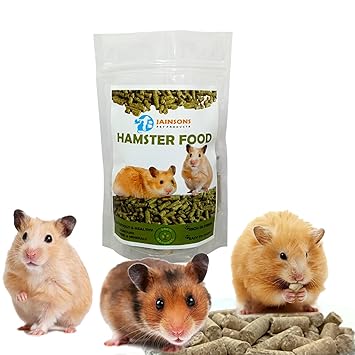 JAINSONS PET PRODUCTS Hamster Food | 900g Balanced Pellet Mix | Essential Nutrition for Healthy Growth & Active Lifestyle | Suitable for All Life Stages - image, photos