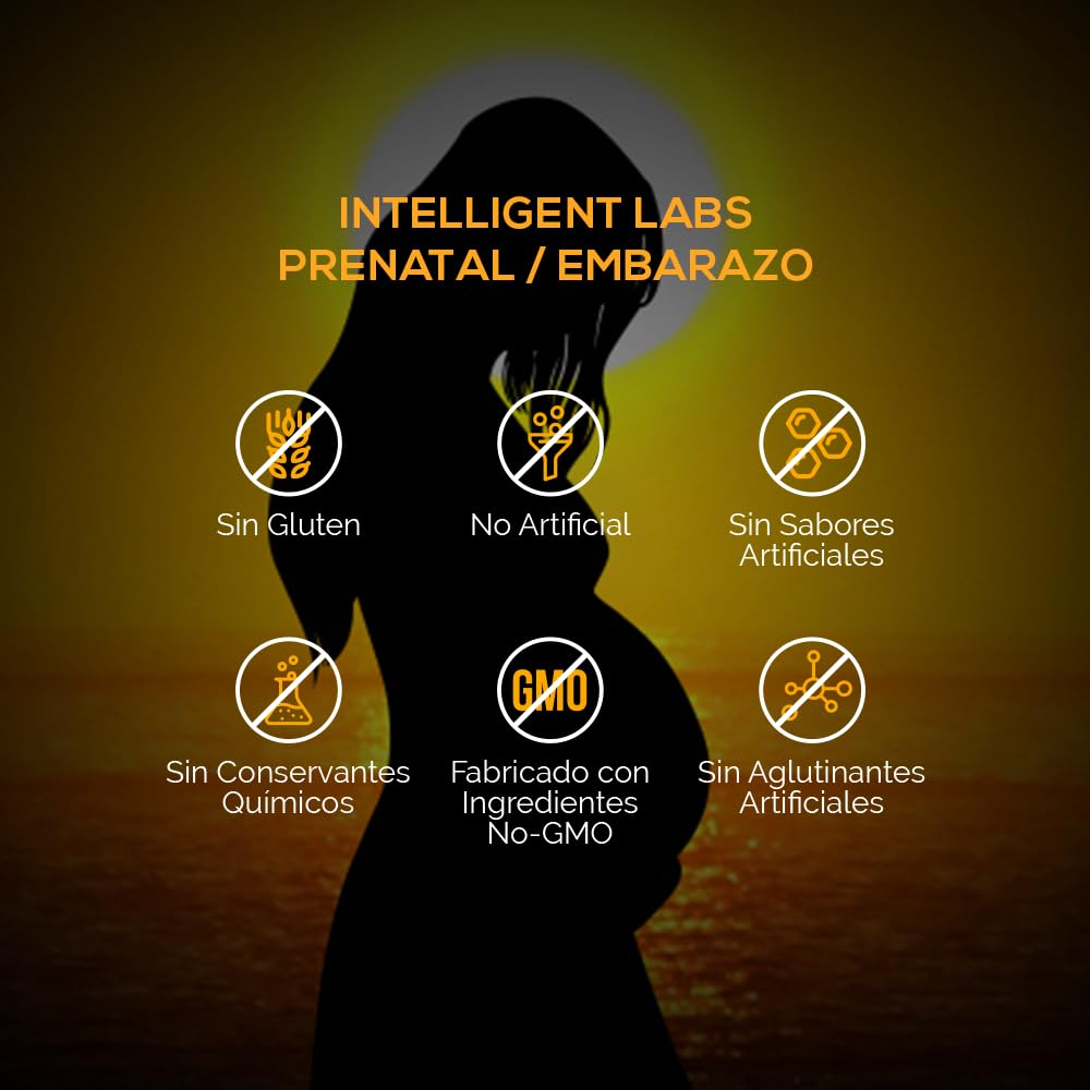 Intelligent Labs vitaminas para el embarazo | Multivitaminas prenatales