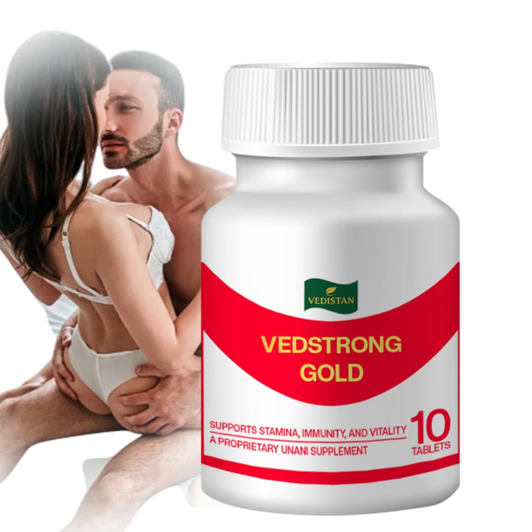 Vedstrong Gold | Male Stamina Tablet | Ashwagandha safed musli shatawri Man Power Supplement