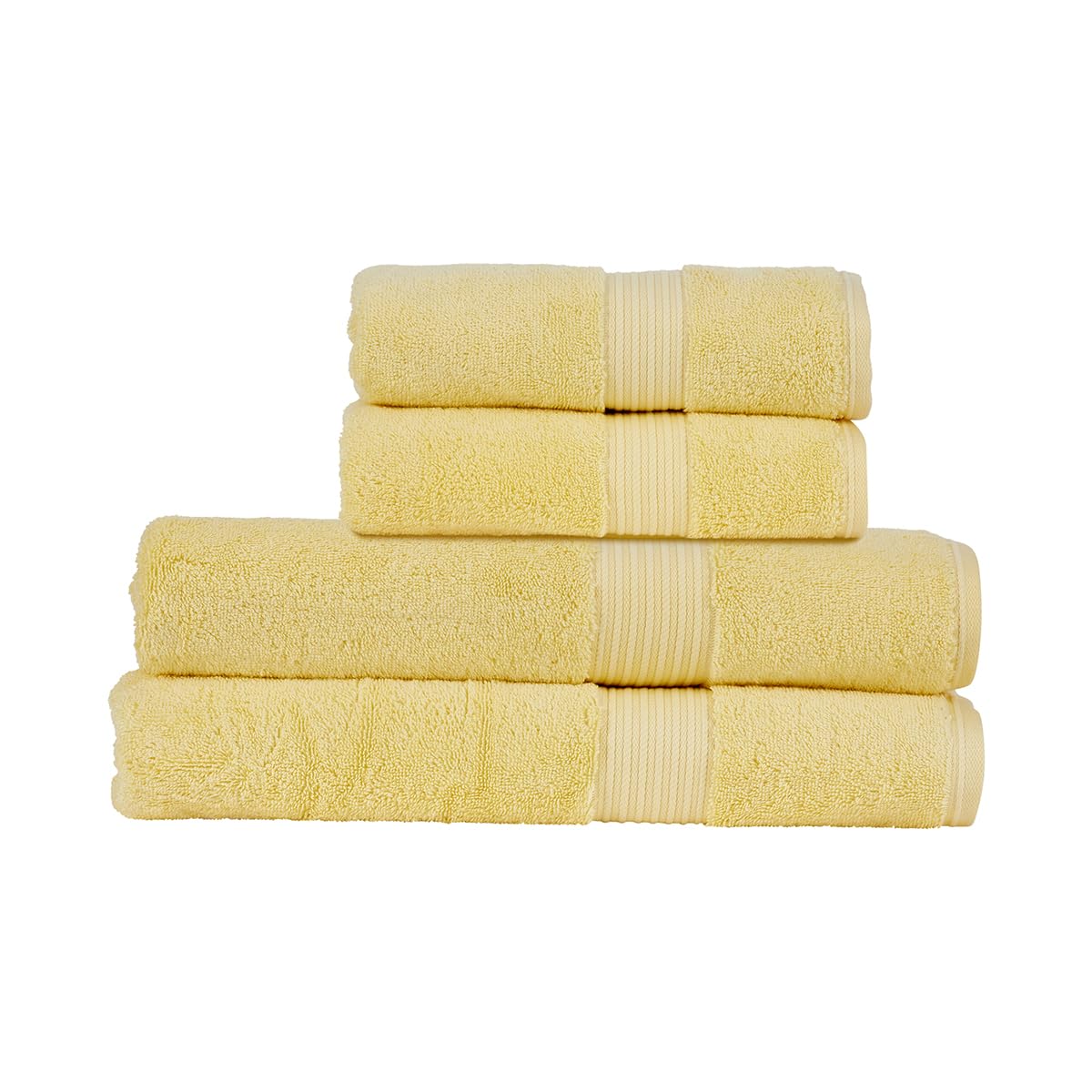 Christy Supreme Hygro 2 Hand Towels Set | Blush Pink | 100% Luxury Supima Cotton | Ultra Soft | Super Absorbent | 650GSM | Plush and Long Lasting — view 60