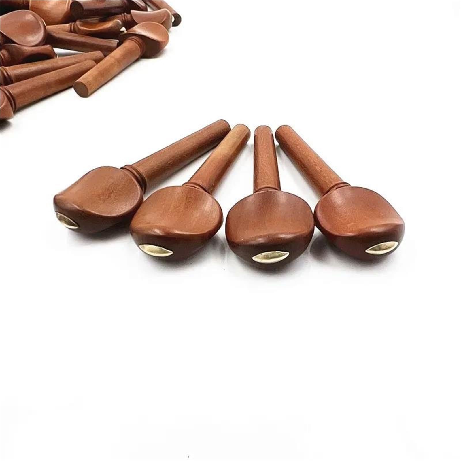 Accessori Per Strumenti A Violino Un Set Di 4 Accessori Per Corde Violino In Bronzo E Rame