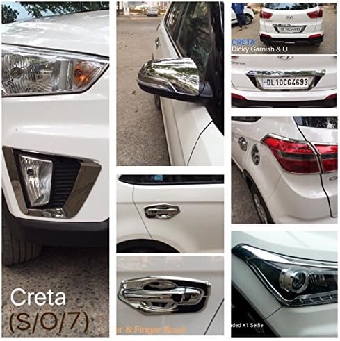 Woodman Chrome Accessories for Hyundai Creta