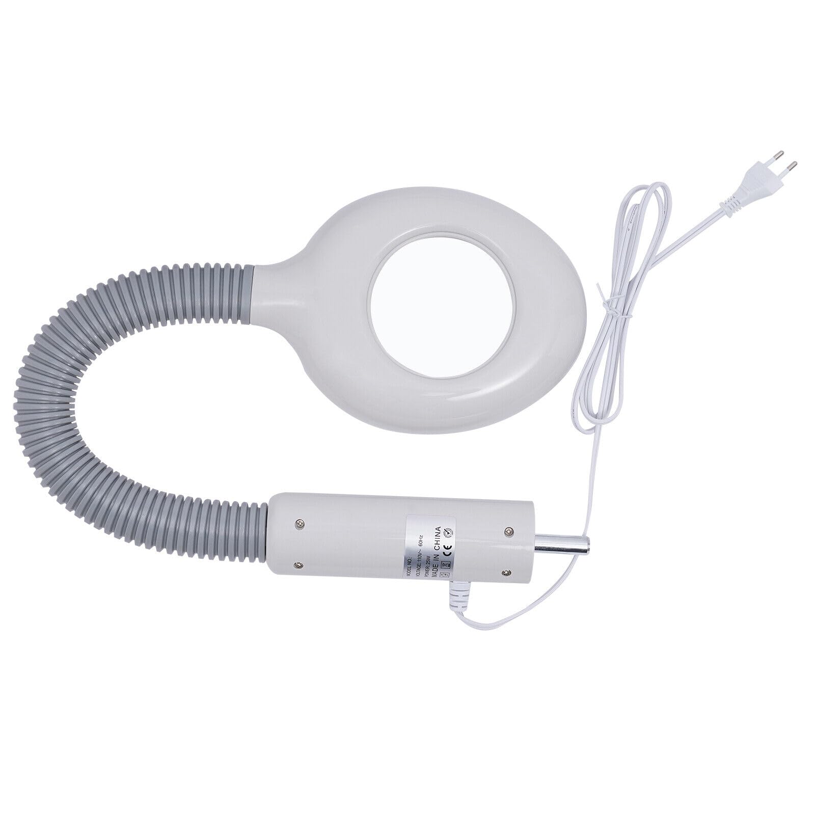 3 in 1 Gesichtsdampfer mit Lupenleuchte Luftbefeuchter Spa Salon Kombigerät Ozon Vapozon Bedampfer, PTC-Heiztechnologie, Heat und Kälte Spray