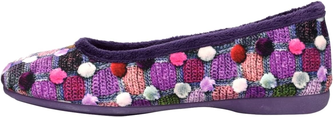 Sleepers Womens/Ladies Samira Ballerina Slippers (8) (Blue)