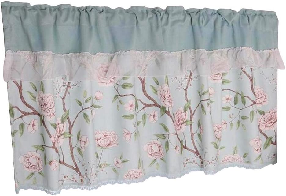 J 魅力的な価格 レトロキッチンティアカーテンカフェカーテンショートウィンドウカーテン