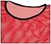 BlueDot Trading Adult Sports Pinnie Scrimmage Training Vest, Combo Red/Yellow, 12 Pack