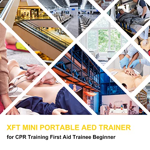 image for X XFT Mini AED Trainer, XFT-D0009 AED Practice Training Device, Englis