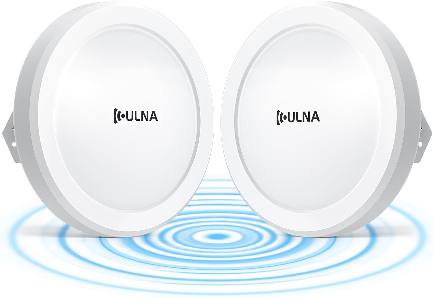 Wireless Bridge CPE609P, 1000Mbps Point to Point WiFi Bridge Outdoor, 5KM WiFi Internet Bridge Kit, 5.8G PtP PtMP Wireless CPE with 2 Gigabit LAN Ports,14dBi Antenna, IP65 Weatherproof, Plug & Play