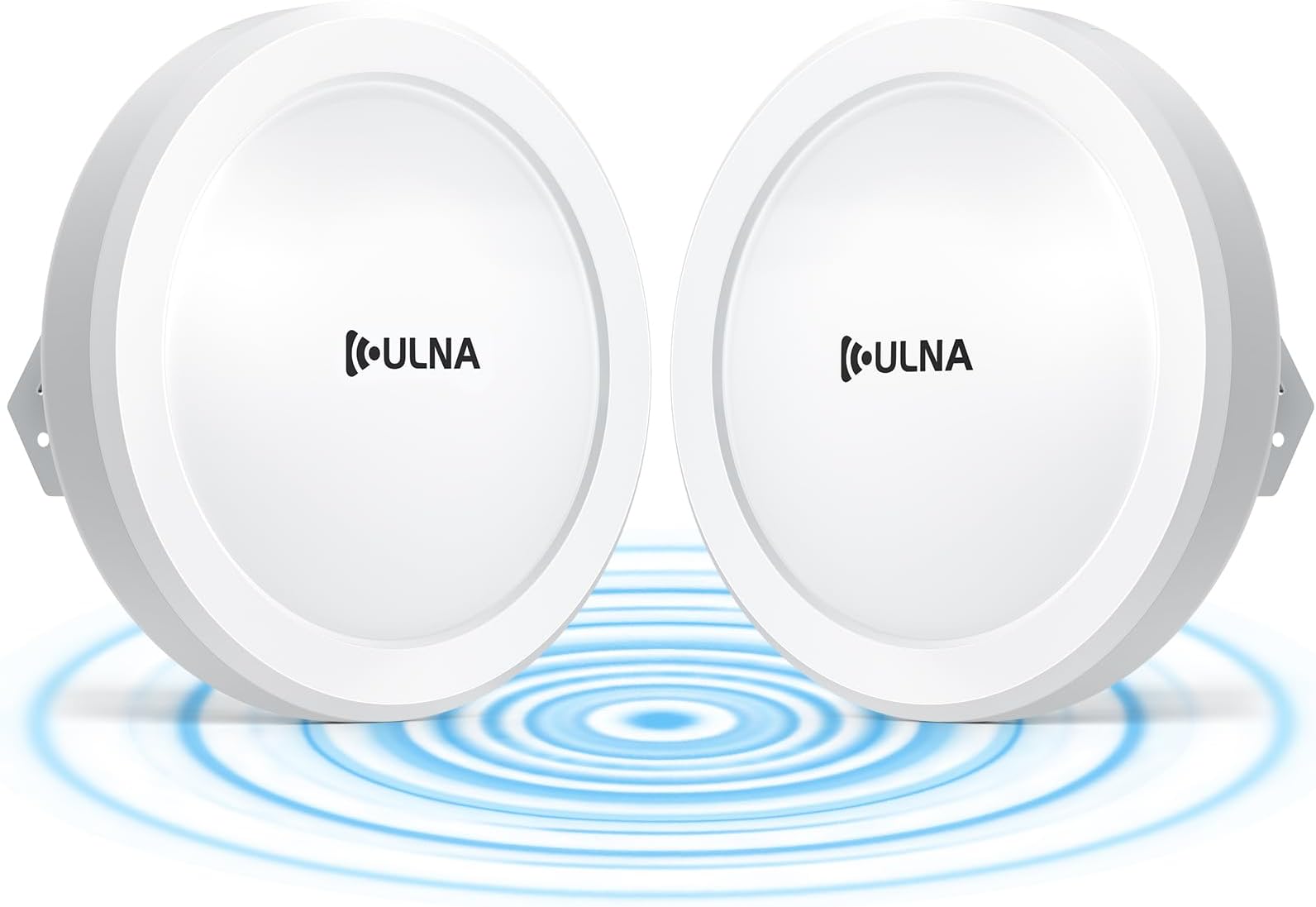 Wireless Bridge CPE609P, 1000Mbps Point to Point WiFi Bridge Outdoor, 5KM WiFi Internet Bridge Kit, 5.8G PtP PtMP Wireless CPE with 2 Gigabit LAN Ports,14dBi Antenna, IP65 Weatherproof, Plug & Play