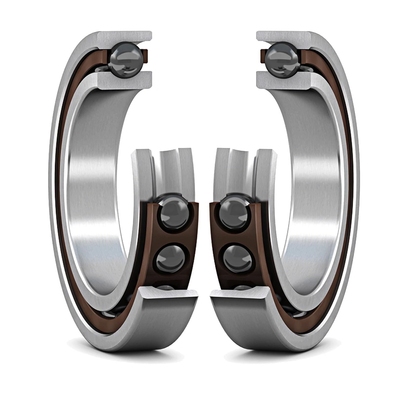 HYUJNAFZR 1pair 71913C HQ1 65X90X13 71913 Angular Contact Bearings Spindle ABEC-7 SI3N4 Ceramic Ball