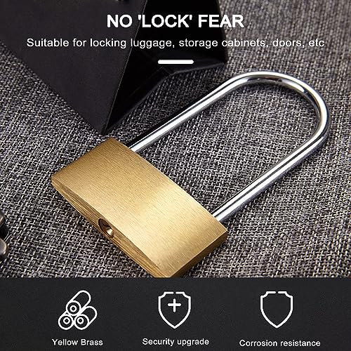 PLATEYTR Pack of 2 padlocks with key - Image 3