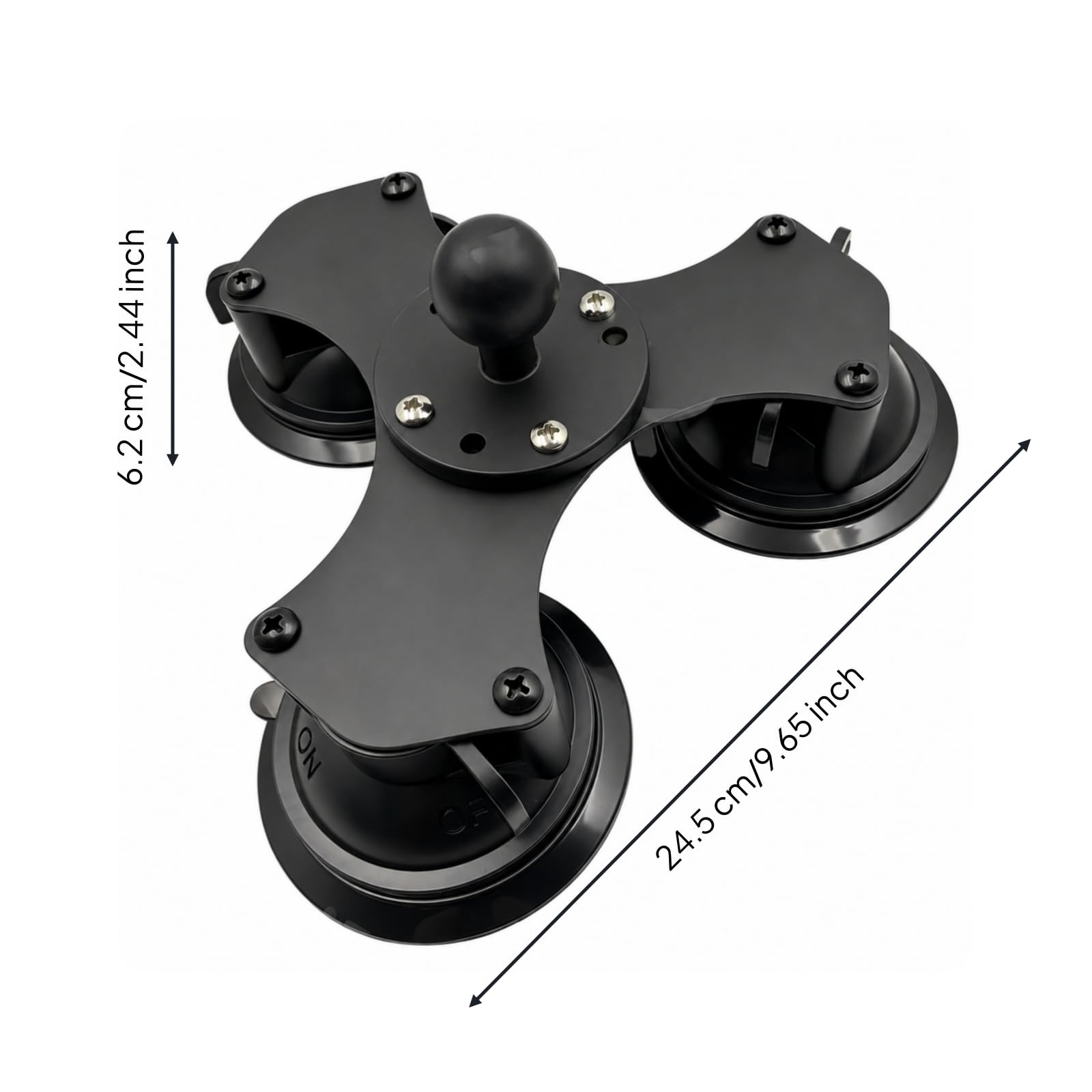 con Conexión Tornillo 1/4 Pulgada Table Resisn para Grabación Conducción en rcer Ángulo