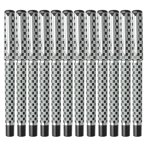 Pack de 12 bolígrafos de gel negro 0.5mm miniatura 1