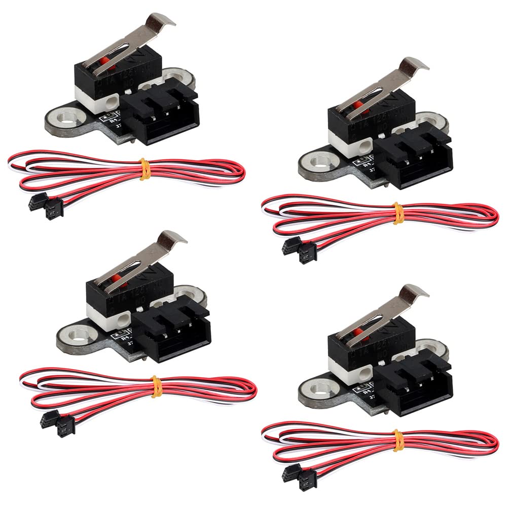4pcs CNC3018plus engraving machine accessories Vertical mechanical limit switch Vertical touch stroke reset switch