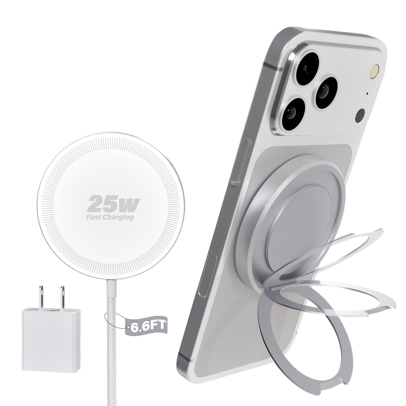 WayLite Magnetic Wireless iPhone Charger --1~2 Pcs
