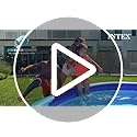 INTEX Inflatable Above-Ground Swimming Pool, Easy Set 15ft x 42in w/Filter Pump & Ladder