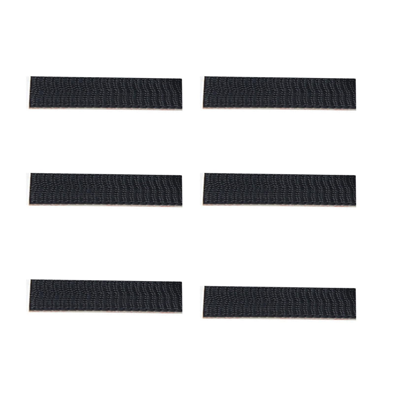 Black Reclosable Fastener Heavy Duty Interlocking Tape S Shaped Sticky Hook Lock Mounting Tape for Holder Indoor Outdoor Use Dual Lock Fastener Adhesive Hook Lock (Black,50.8 * 100mm)