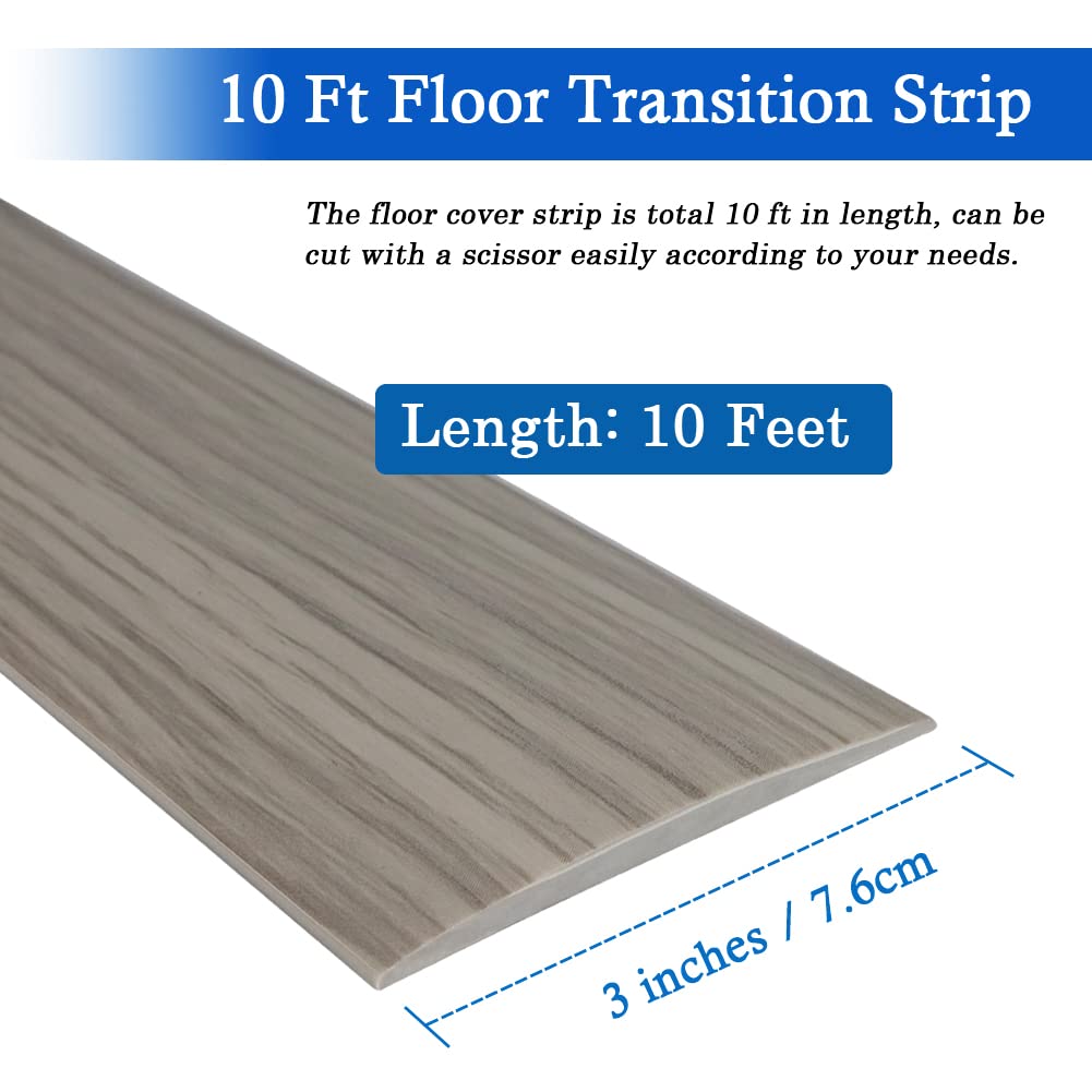 Snapklik.com : Floor Transition Strip Self Adhesive Floor Cover Strips ...
