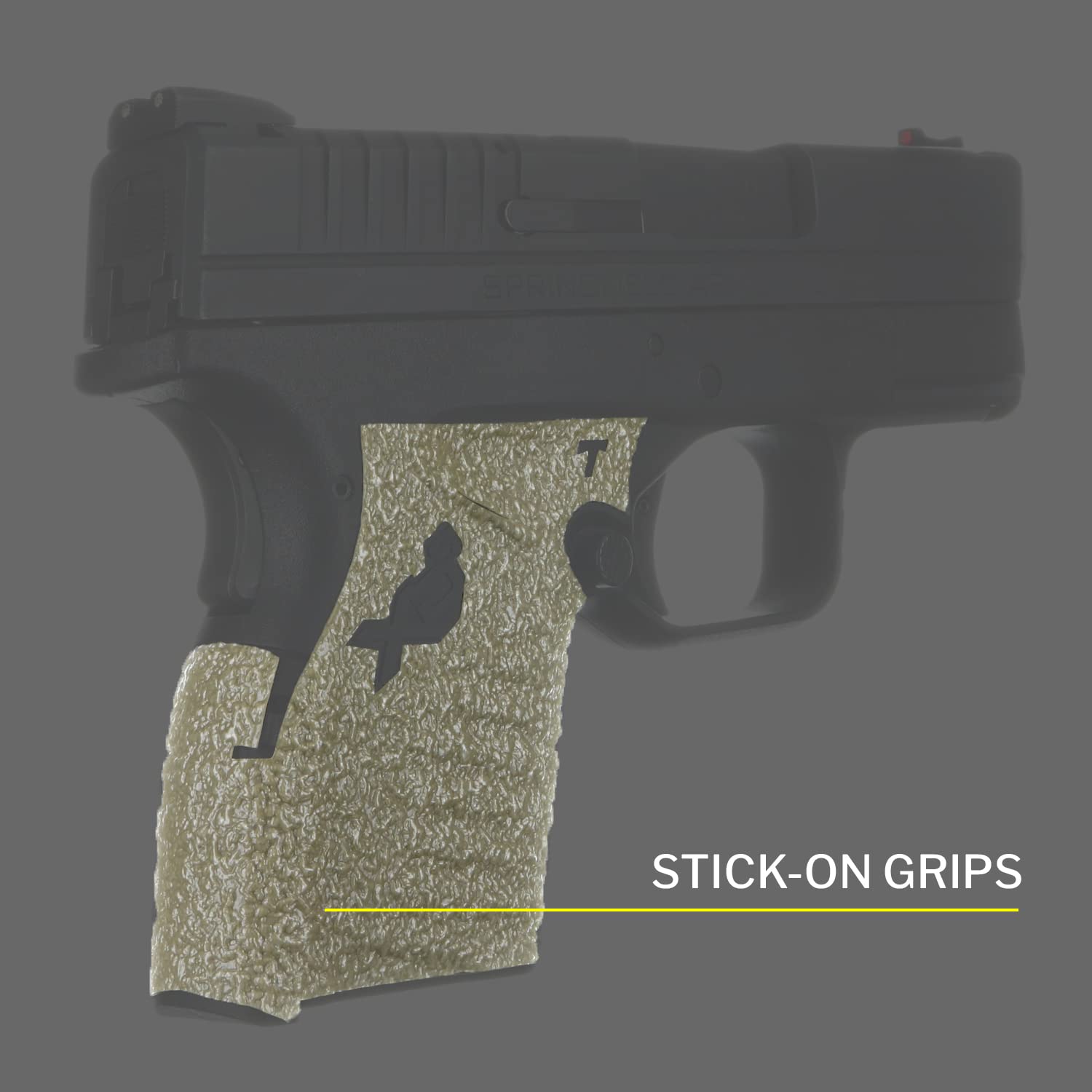 Tractiongrips Grip Overlay Decal for Glock 20 GEN4, 21 GEN4 Pistols