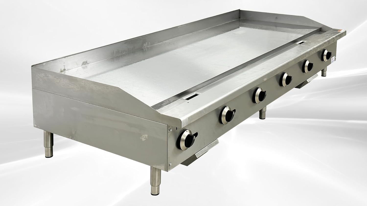 Commercial 72" gas heavy duty griddle ETL