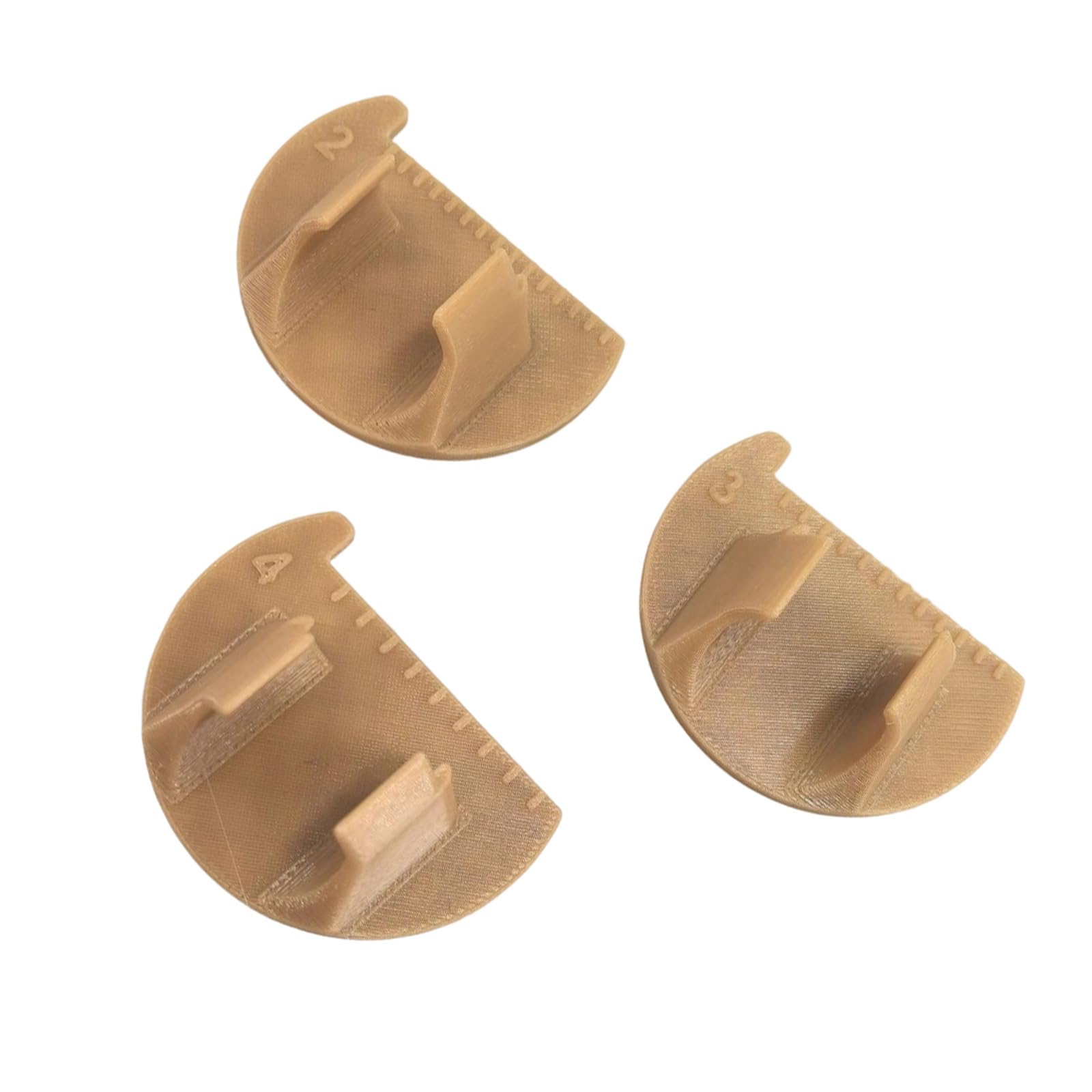 Shurhome Sewing Needle Gauge Measuring Tool Craft of PET for Stitching Measurement in Clothing Projects Sewing Needle Measure