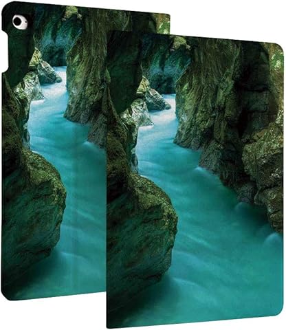 Waterfall - Funda de piel para iPad de 7ª generación de 10,2