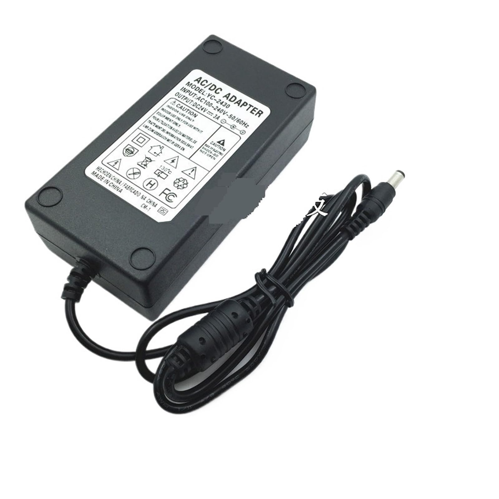 Transformador de corriente 24V 3A CA a CC cargador 24 voltios 2A para enchufe España 2