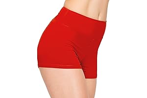 Women's Red Hot Workout Yoga Shorts