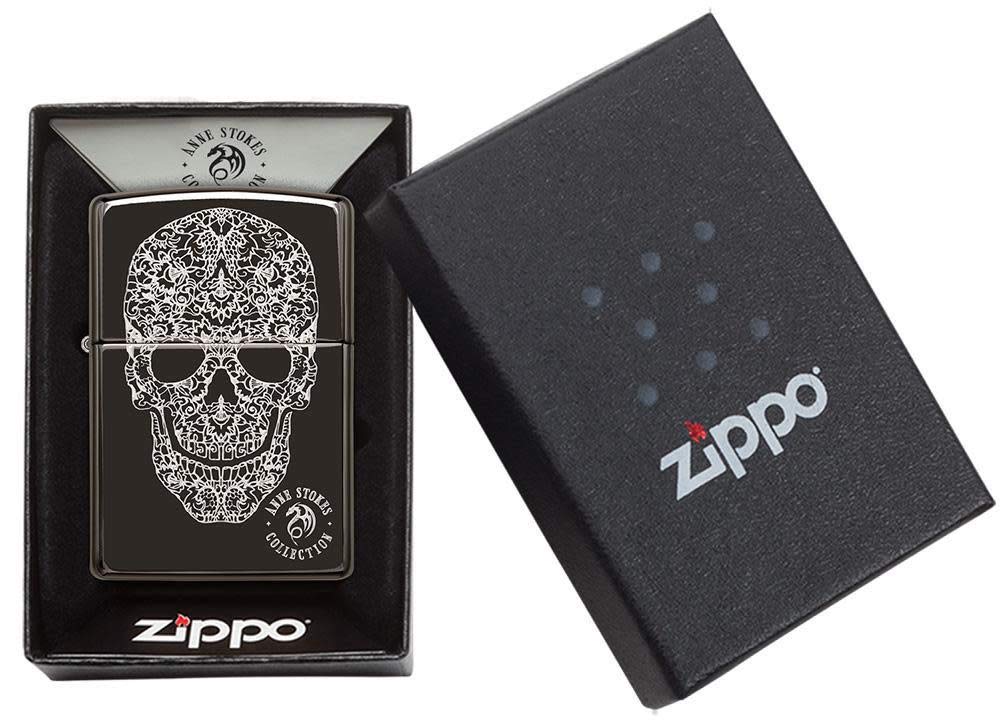 Zippo Accendino Cyberpunk Gears 48999 Collezionabile Metallo Nero Taglia Unica