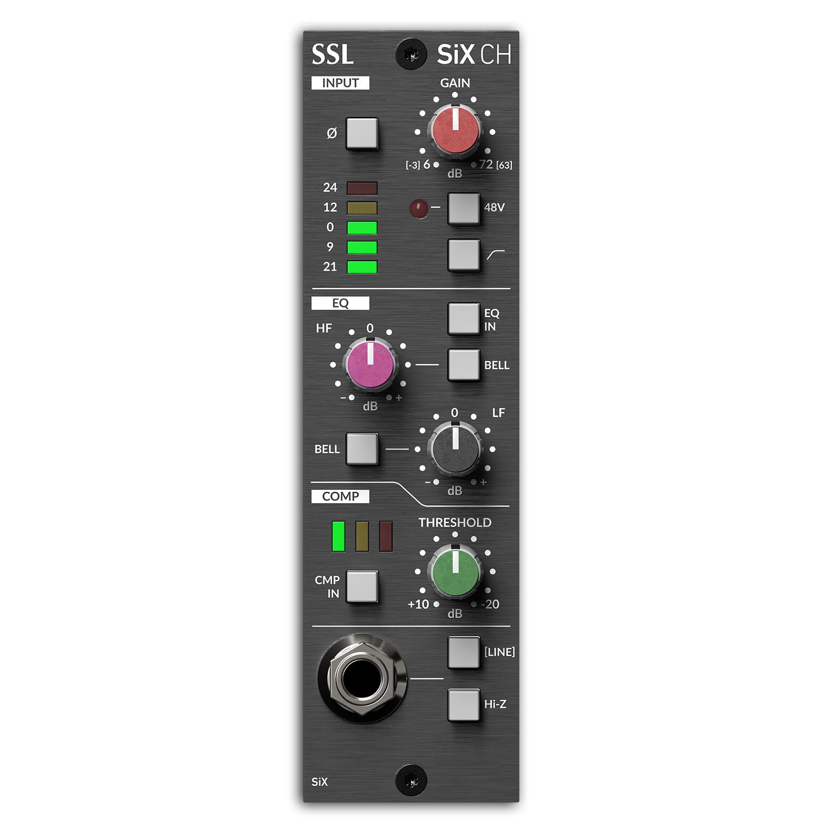 Amazon.com: Solid State Logic SiX Channel 500 Series SuperAnalogue