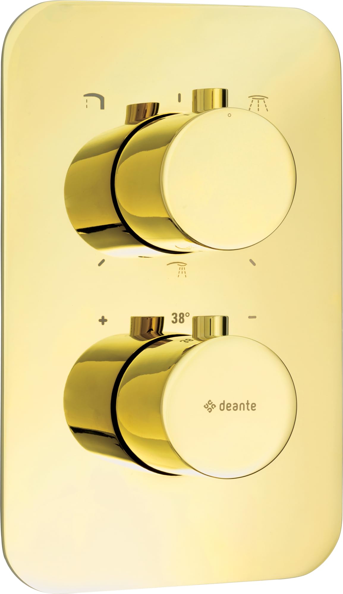 Élément externe boîte de mixage Deante BXY_X44T Doré anti-calcaire durable