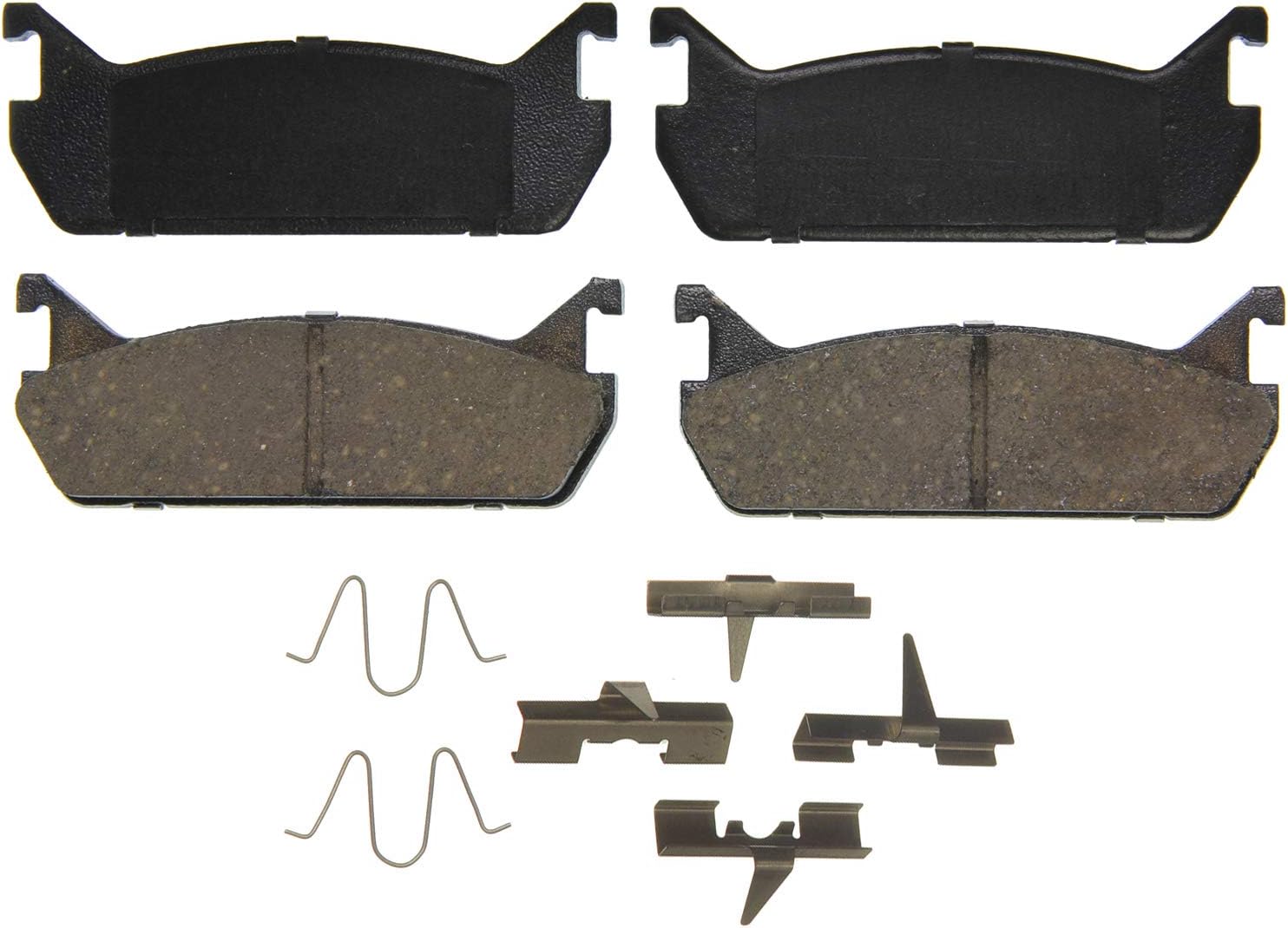 Wagner QS ZD458 Disc Brake Pad Set, Engineered for Reduced Vibration, Fits 1990–1993 Mazda Miata