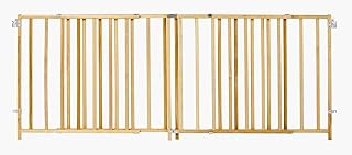 Toddleroo by North States - Extra-Wide Swing Wooden Baby Gate: Extra Wide Baby Gate for Large Openings - Adjustable 60 to 103 Inches Wide - 27 Inches Tall
