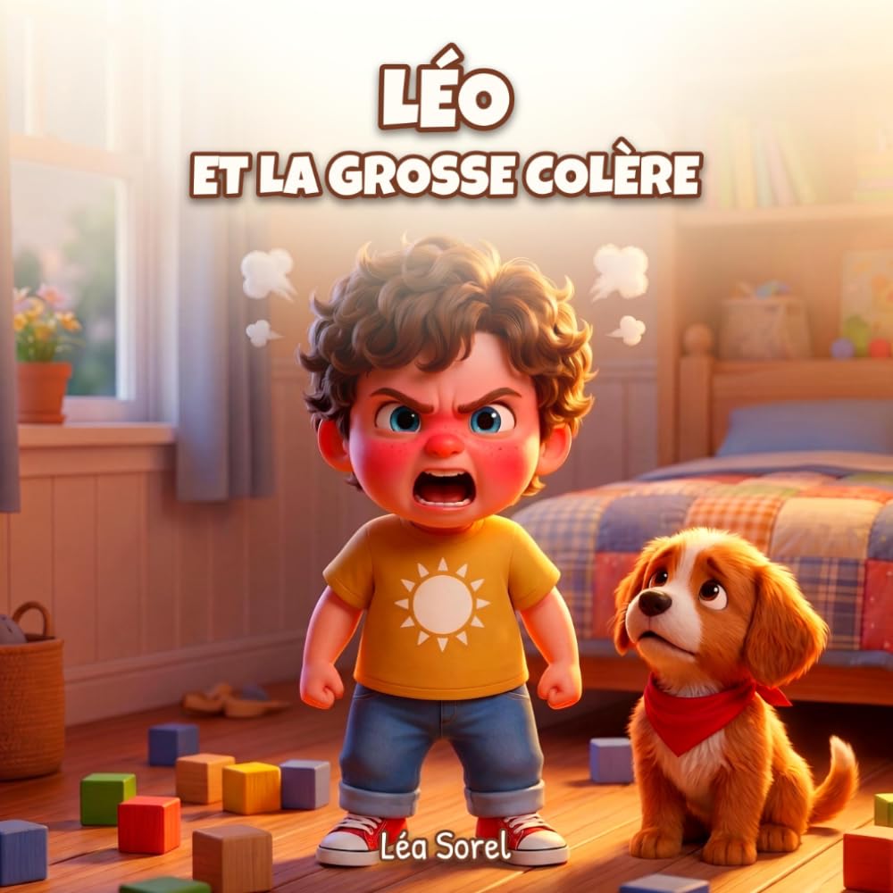 Léo et la grosse colère: Une tendre histoire pour aider les enfants à apprivoiser la colère, dès 3 ans (Les Belles Émotions de Léo)