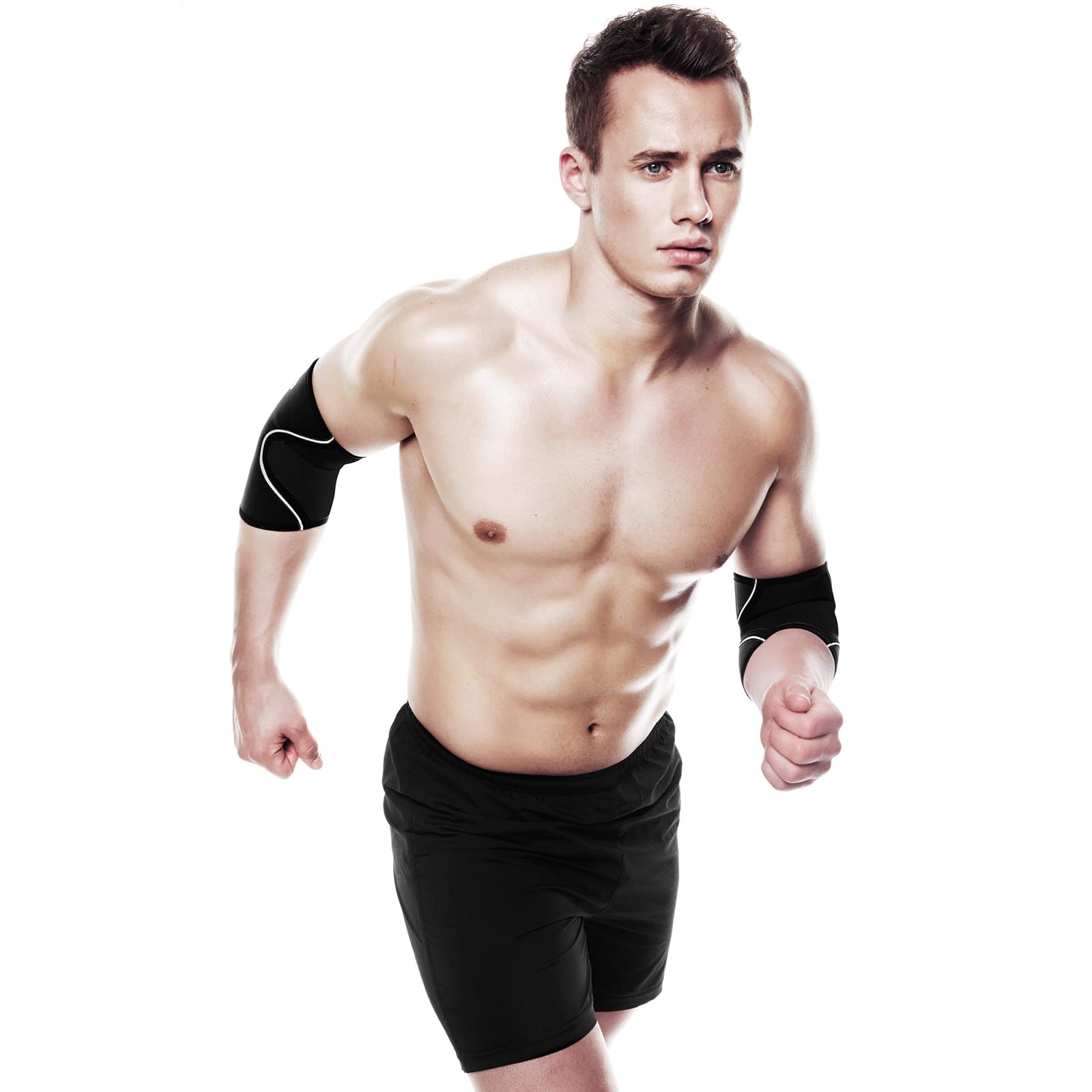 Rehband Qd Elbow Sleeve 3mm, Tutore per Gomito. Unisex Adulto