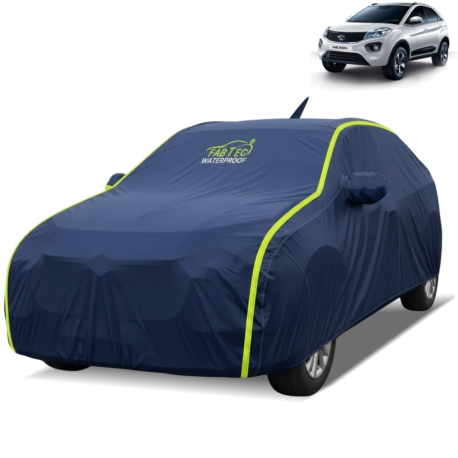 Tata Punch Car Cover - Jungle Print Waterproof -29 Tata Punch Car Cover - Jungle Print Waterproof -29