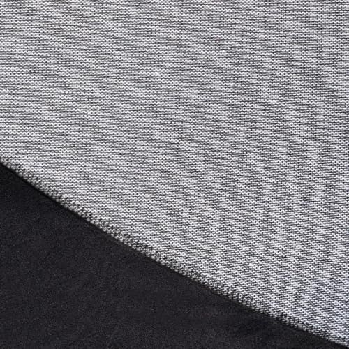 HomebyHome Waschbarer Runder Teppich 160 cm Schwarz einfarbig moderner Kurzflor weich maschinenwaschbar und pflegeleicht für Wohnzimmer… – Ansicht 3
