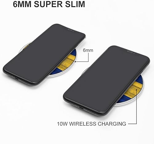 Miniatura 3 de Flag of Barbados Wireless Charger Pad 10W Fast Charging Pad Compatible with iPhone 15 14 13 12 Series Samsung Galaxy Series